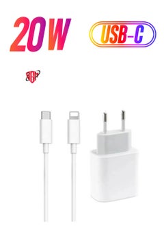 20W Original Phone Fast Charger With Cable For Apple iPhone