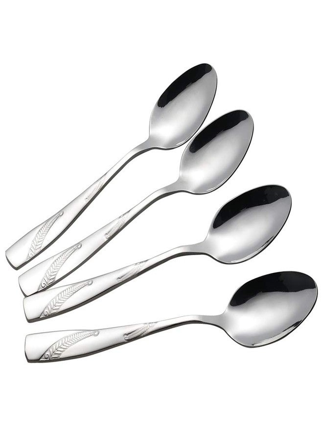 Nicesh 16-Piece Stainless Steel Dinner Spoons, 8.19-Inch - Image 1