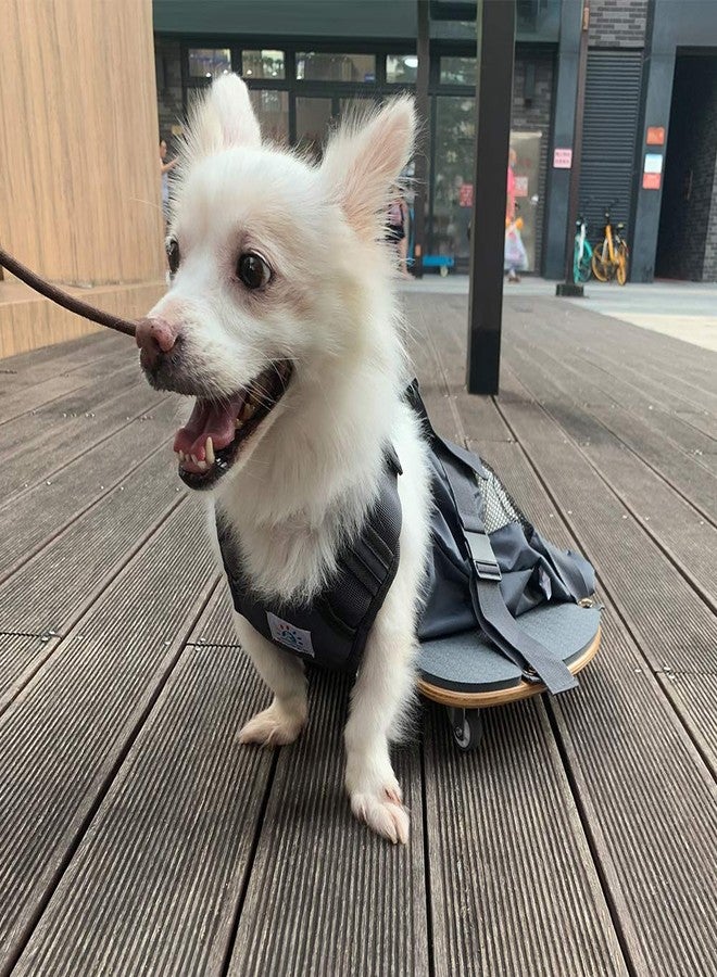 derYEP Pet Scooter Wheelchair for Rear Legs paralyzed Dog Protects Chest and Limbs - Image 2