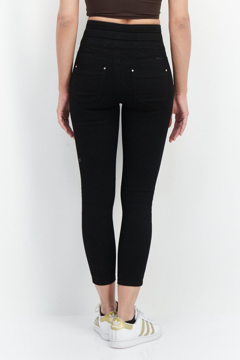 VERO MODA جينز دنيم سليم فيت للنساء، أزرق - Image 3