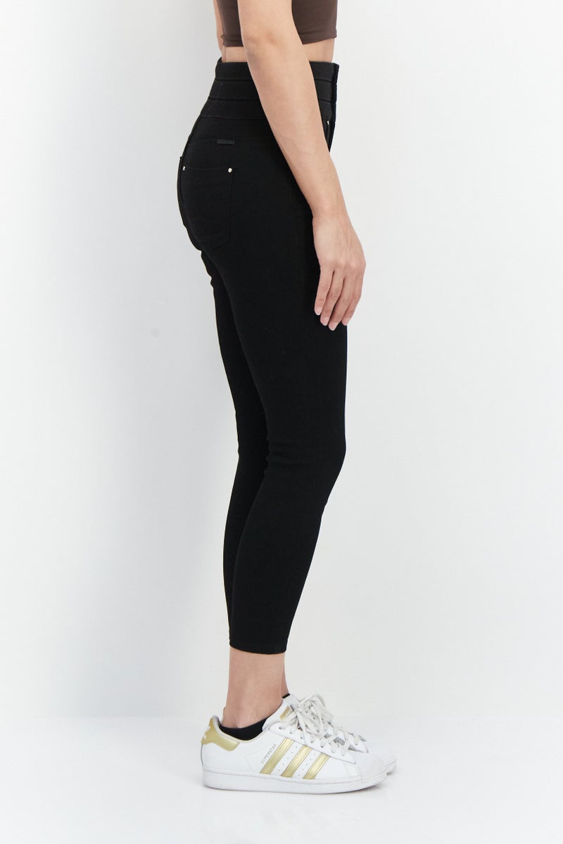 VERO MODA جينز دنيم سليم فيت للنساء، أزرق - Image 2