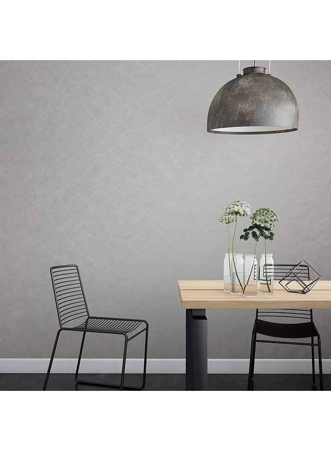 wolpin Wall Stickers Wallpaper For Home (45 X 300 Cm) Beautiful Silver Grey Silk Pattern Bedroom Furniture Self Adhesive Pvc Vinyl Silver Grey - Image 4