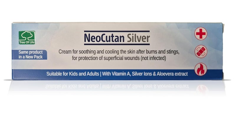 NeoCutan Silver Cream for the relief of burns - 30 Grams