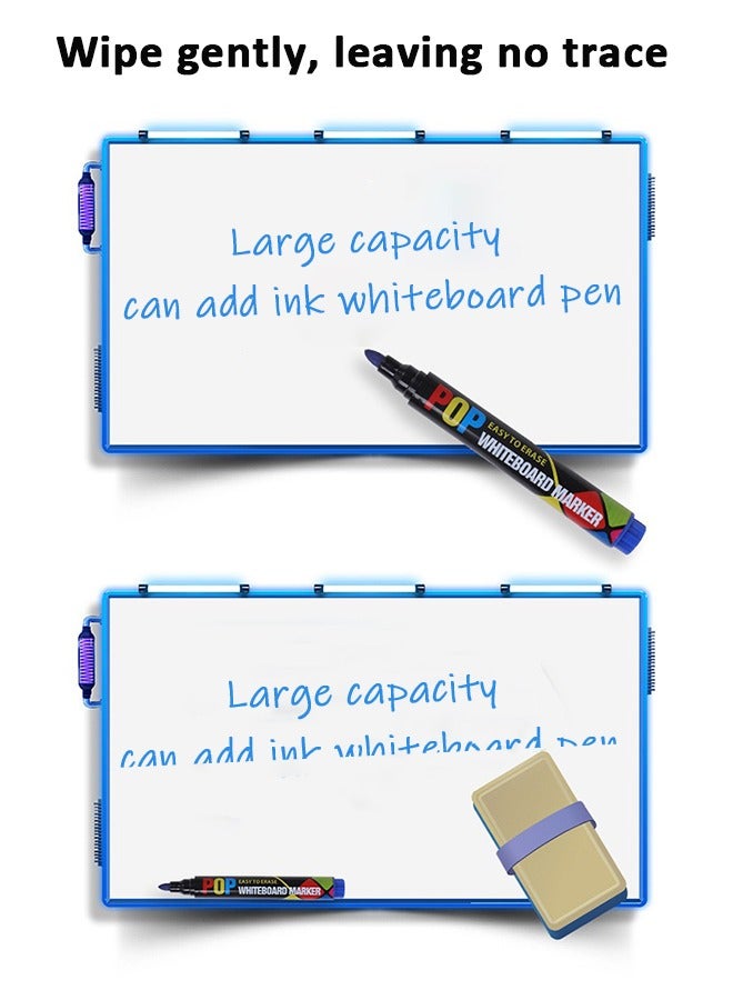 Whiteboard Markers Bright Dry Erase Markers Fine Tip board markers 8 pcs White Board Markers all purpose markers for schools and offices - Image 4