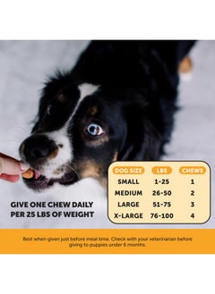 Pet Honesty Pet Honesty Allergy Itch Relief for Dogs - Dog Allergy Support Immunity Supplement - Dog Allergy Chews, Probiotics for Dogs, Seasonal Allergies, Skin and Coat Supplement - Peanut Butter (90ct)  - Image 5