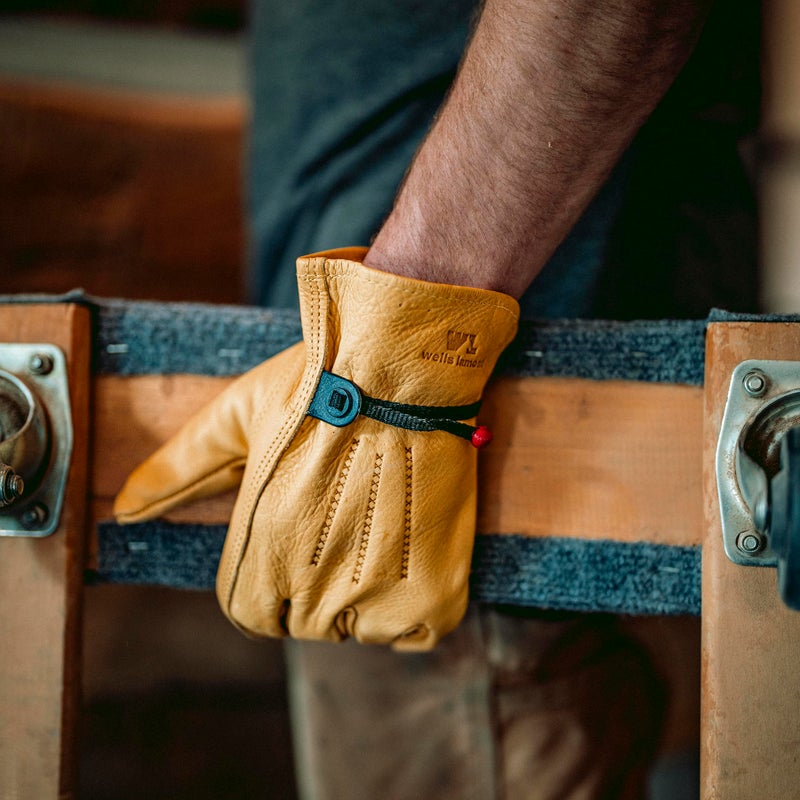 Wells Lamont Men'S Cowhide Leather Work Gloves | Adjustable Wrist  Puncture And Cut Resistant | Xx-Large (1132Xx)   Saddle Tan  Saddletan - Image 2