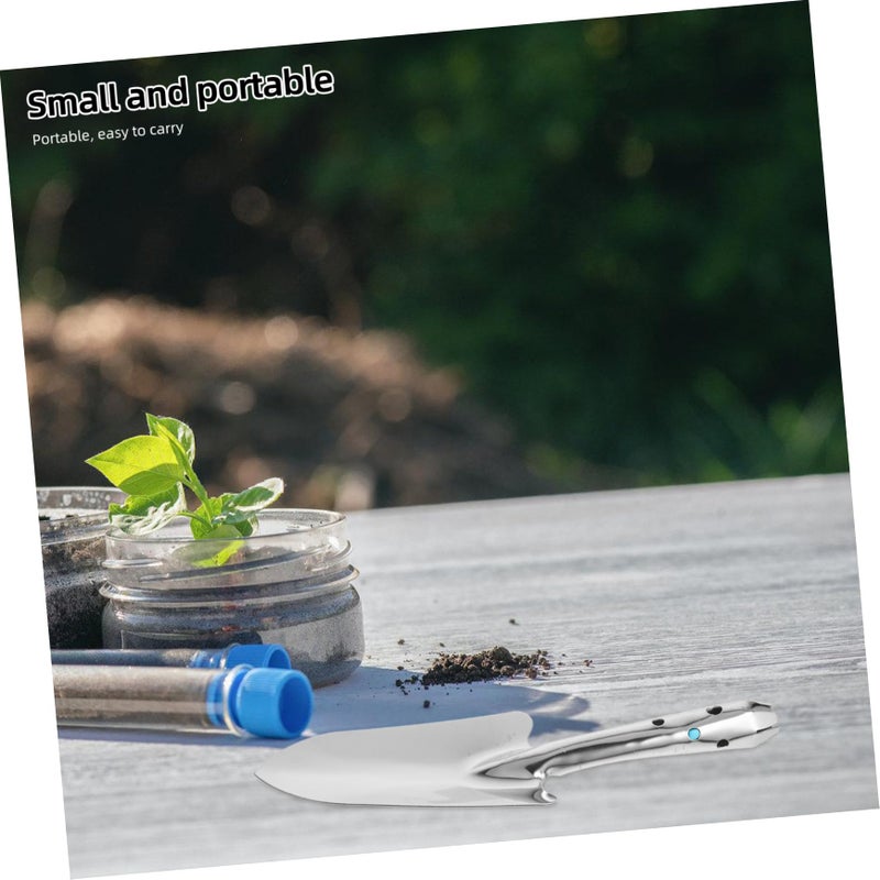 Mini Stainless Steel Soil Sampler Shovel for Garden Planting and Laboratory Use - Image 4