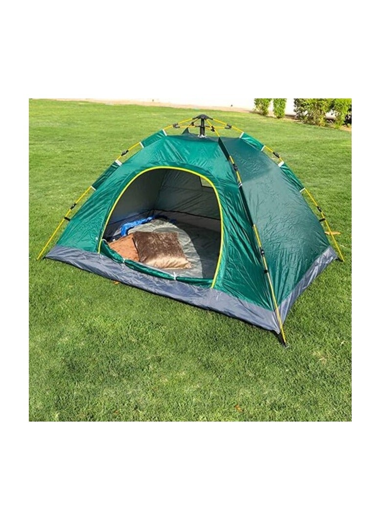 ENMAC Camping Tent for 3-4 Person, Easy Instant Pop Up Tent Automatic Tent, Assorted Color - Image 4