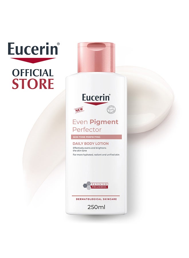 Eucerin Even Pigment Perfector Daily Body Lotion With Thiamidol And Hyaluronic Acid For Even, Radiant, Smooth And Clear Skin 250Ml - Image 1