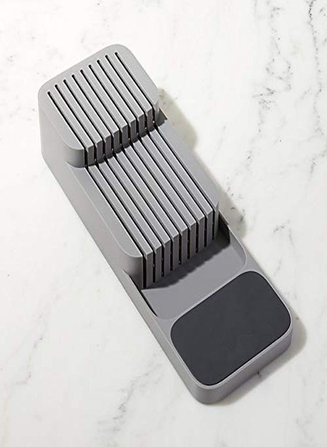 istore Cutlery Storage Organizer Rack for Knives - Fork - Spoons Drawer Holder - Kitchen Cabinet Tray Stand Organizer - Image 4