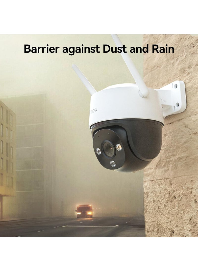 ايمو كاميرا Cruiser SE+ 2K، كاميرا أمان خارجية للمنزل، كاميرا CCTV WiFi للمنزل، كاميرا مراقبة بتغطية 360 درجة، كشف الإنسان/الحركة، رؤية ليلية ذكية، IP66، محادثة ثنائية الاتجاه  - Image 2