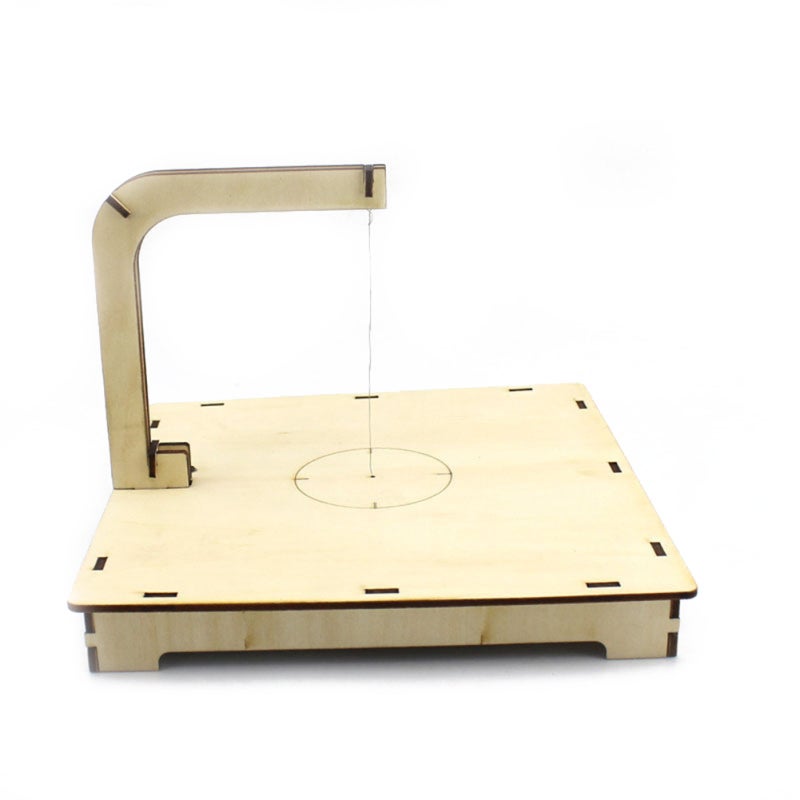 Electric Wire Cutting Table: Wood Color Easy-To-Operate Long-Lasting Cutting Machine - Versatile Cutting Machine for Scientific Demonstration Teaching & Foam Pearl Cotton KT Board Cutting - Image 2