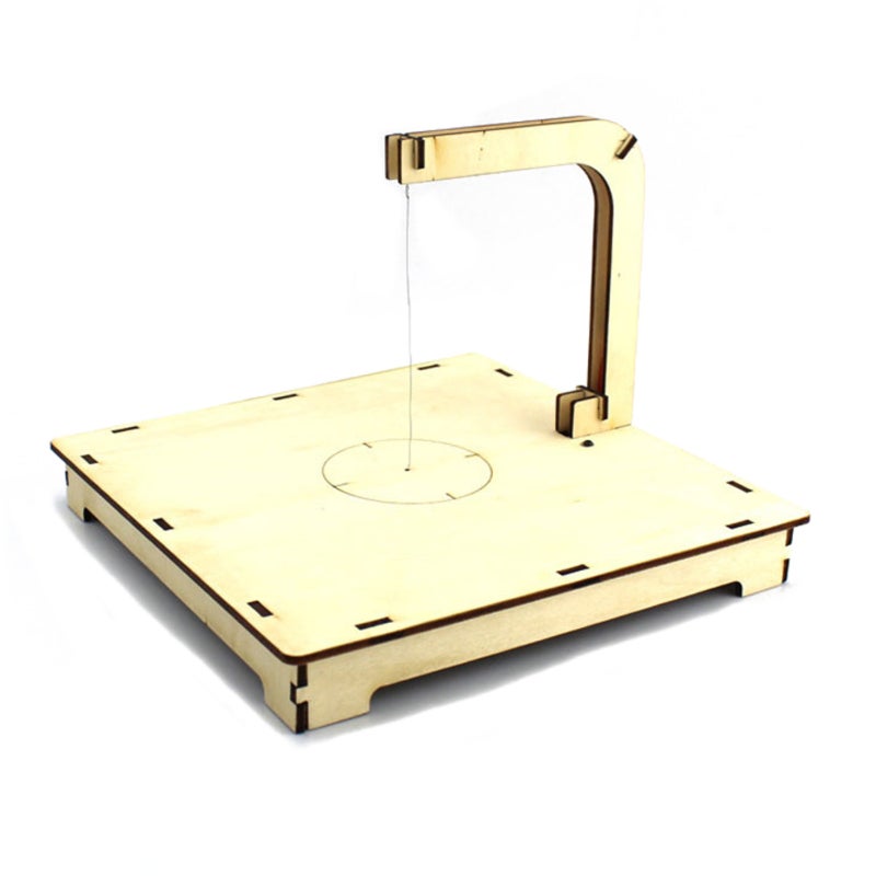 Electric Wire Cutting Table: Wood Color Easy-To-Operate Long-Lasting Cutting Machine - Versatile Cutting Machine for Scientific Demonstration Teaching & Foam Pearl Cotton KT Board Cutting - Image 5