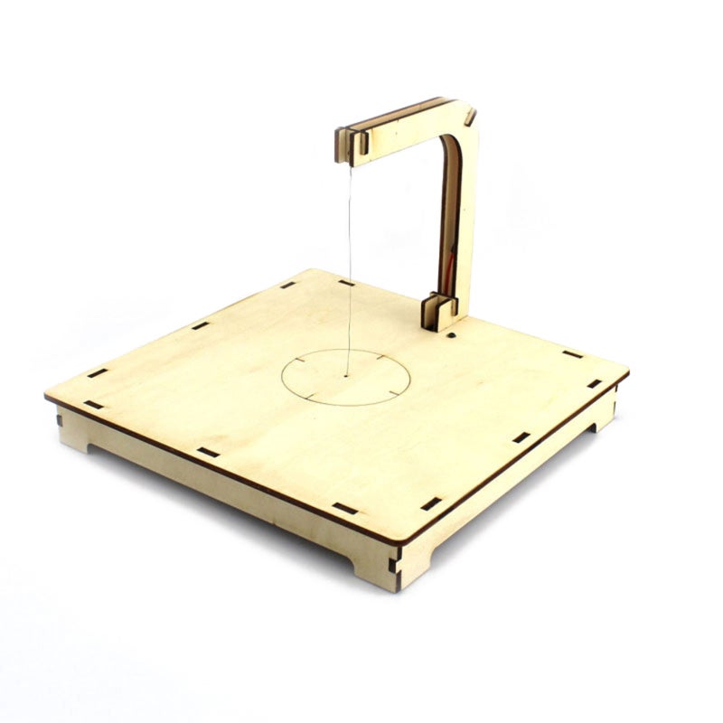 Electric Wire Cutting Table: Wood Color Easy-To-Operate Long-Lasting Cutting Machine - Versatile Cutting Machine for Scientific Demonstration Teaching & Foam Pearl Cotton KT Board Cutting - Image 4