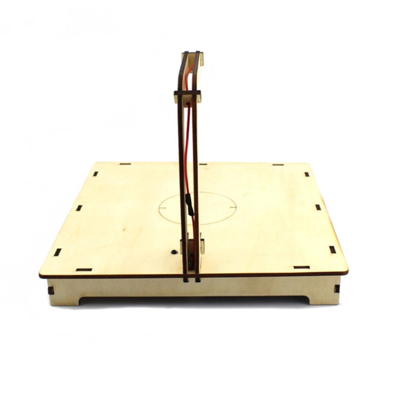 Electric Wire Cutting Table: Wood Color Easy-To-Operate Long-Lasting Cutting Machine - Versatile Cutting Machine for Scientific Demonstration Teaching & Foam Pearl Cotton KT Board Cutting - Image 1