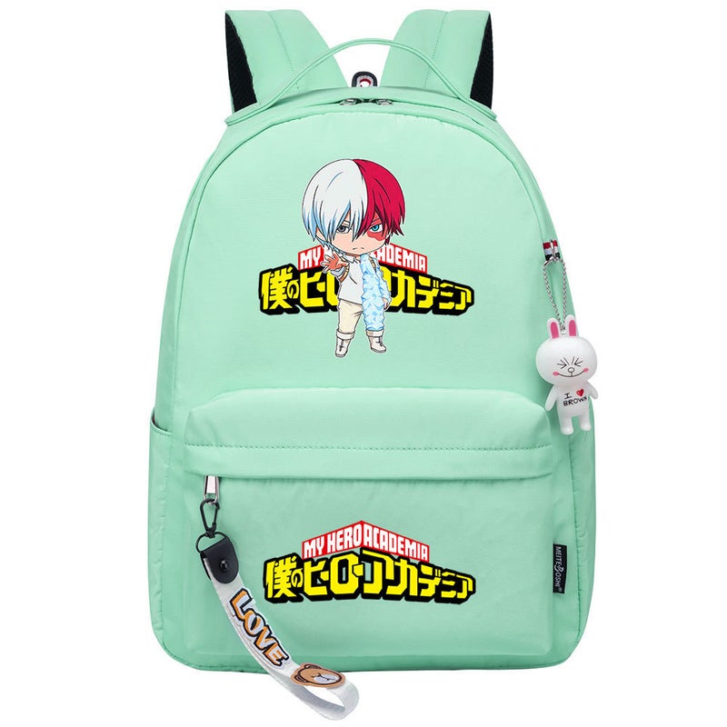 Popular Japanese cartoon fashion printed Youth student schoolbag mens and womens casual bag girls backpack 07 picture by color card
