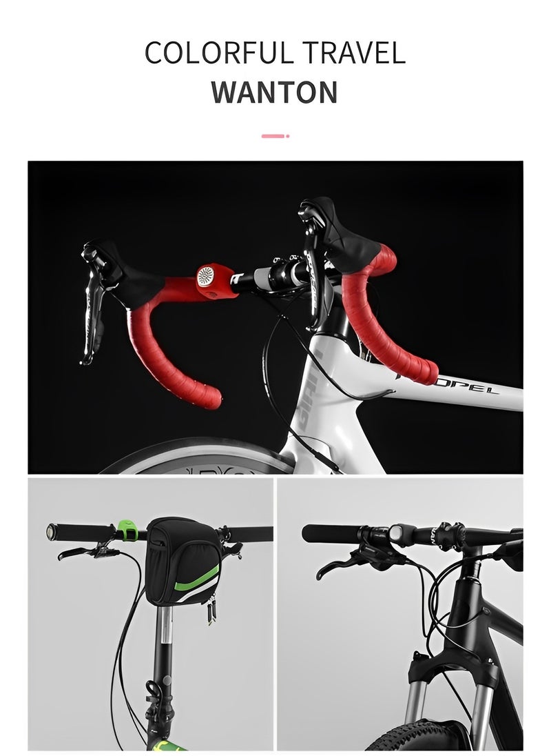REOCLE Electric Bike Horn 90 DB Electra Bike Bell with 3 Available Ringtones & Water-resistant Cover Portable Loud Bike Horn Electronic for Adults Kids Bicycle Bells  - Image 4