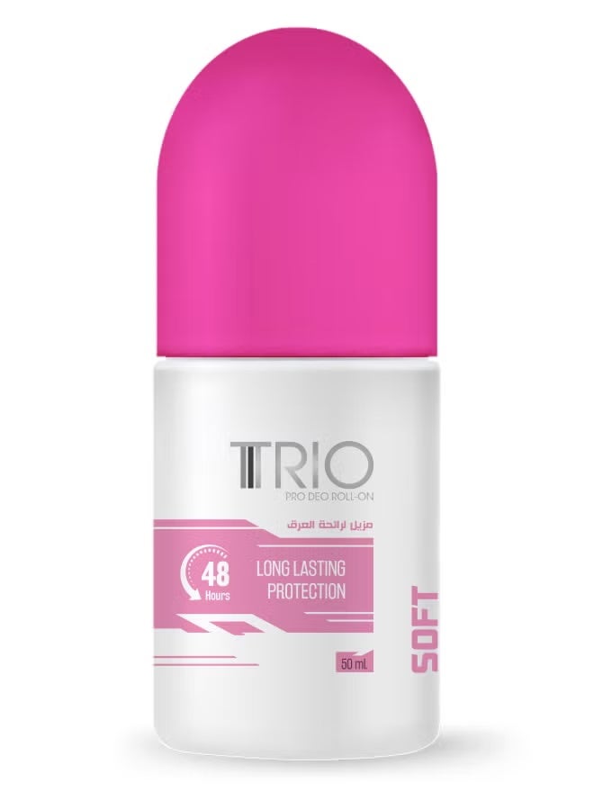 Trio roll-on soft Fuchia 50ml