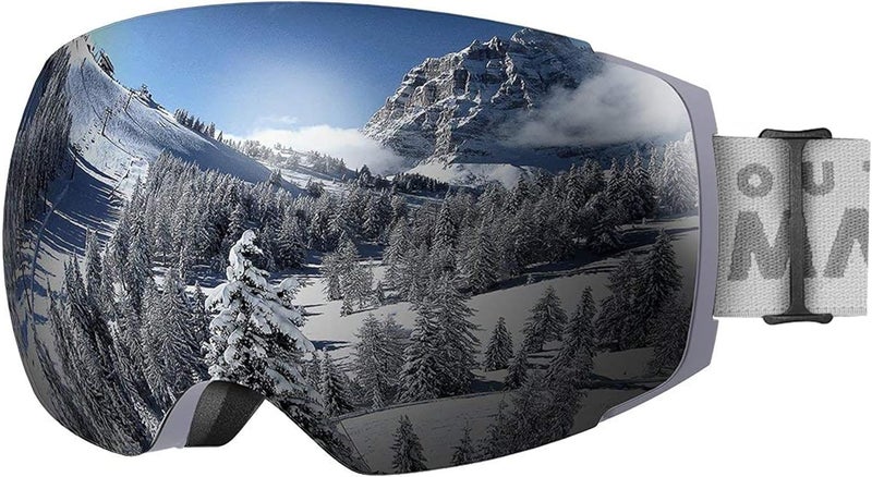 OutdoorMaster Ski Goggles PRO - Frameless, Interchangeable Lens 100% UV400 Protection Snow Goggles for Men & Women - Image 1