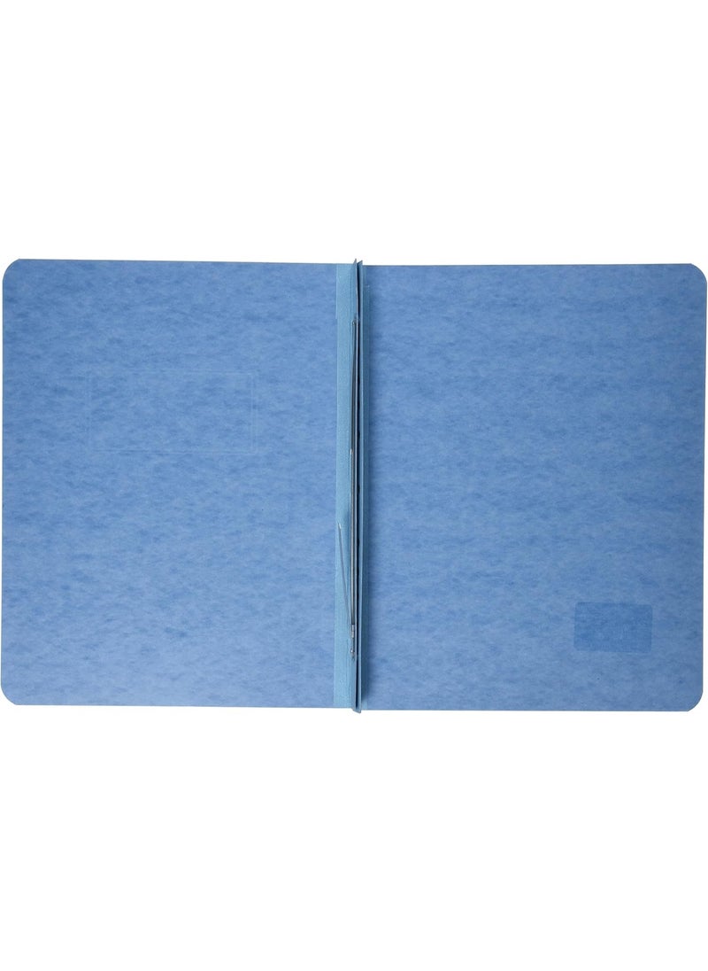 ACCO ACCO Pressboard Report Cover, Side Bound, Tyvek Reinforced Hinge, 8.5 Inch Centers, 3 Inch Capacity, Letter Size, Light Blue (A7025972A)  - Image 3