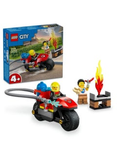 60410 Fire Rescue Motorcycle  Building Set