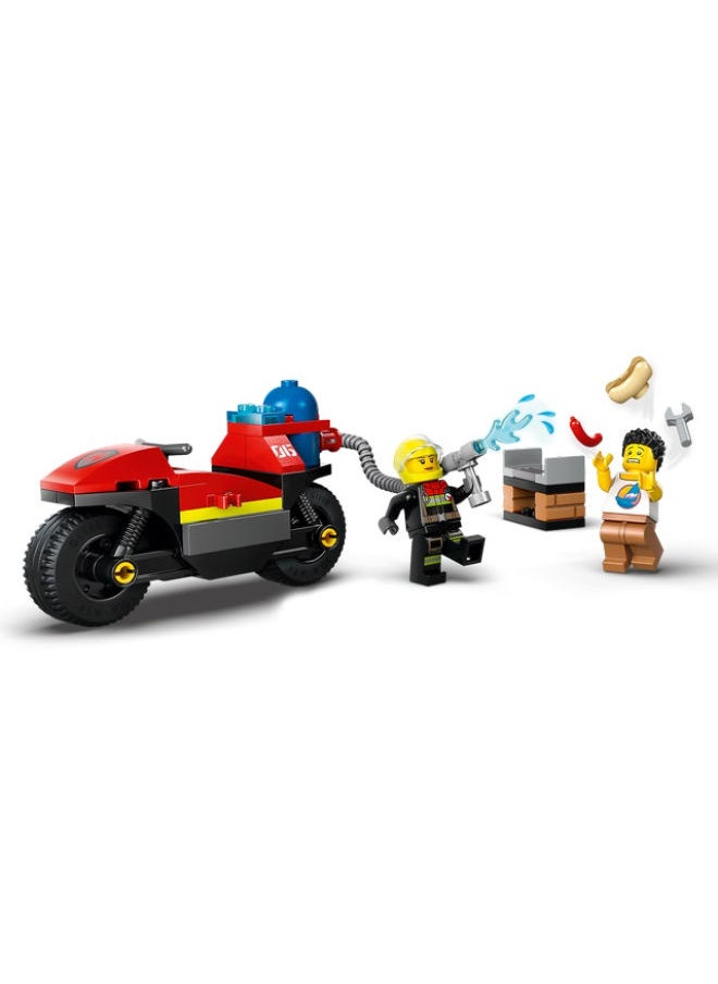 LEGO - 60410 Fire Rescue Motorcycle  Building Set - Image 1