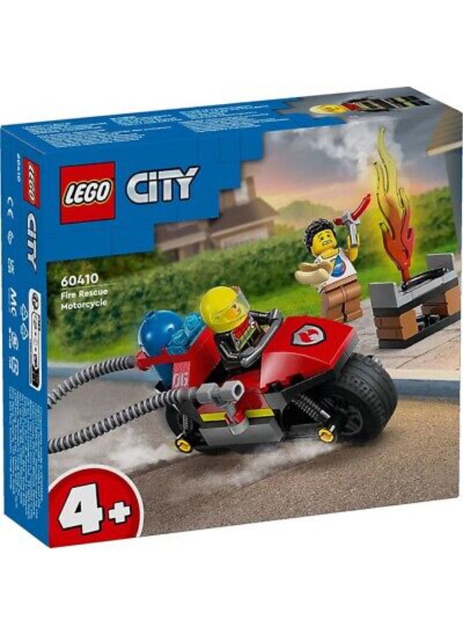LEGO - 60410 Fire Rescue Motorcycle  Building Set - Image 1
