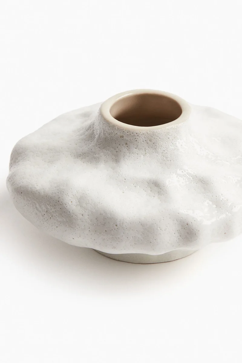 اتش اند ام مزهرية صغيرة من الفخار