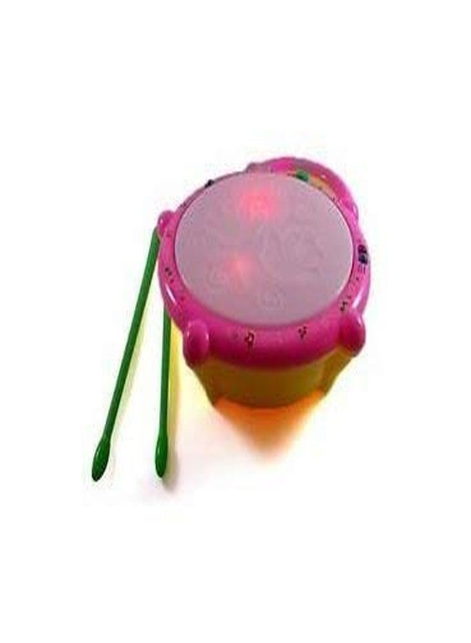 RPC99® Musical Flash Drum Toys for Kids 3D Flash Drums Toys Flash Drum with 3D Lights, Music Baby Toy for 2 3 4 Year Kid Boy Girl - Image 3