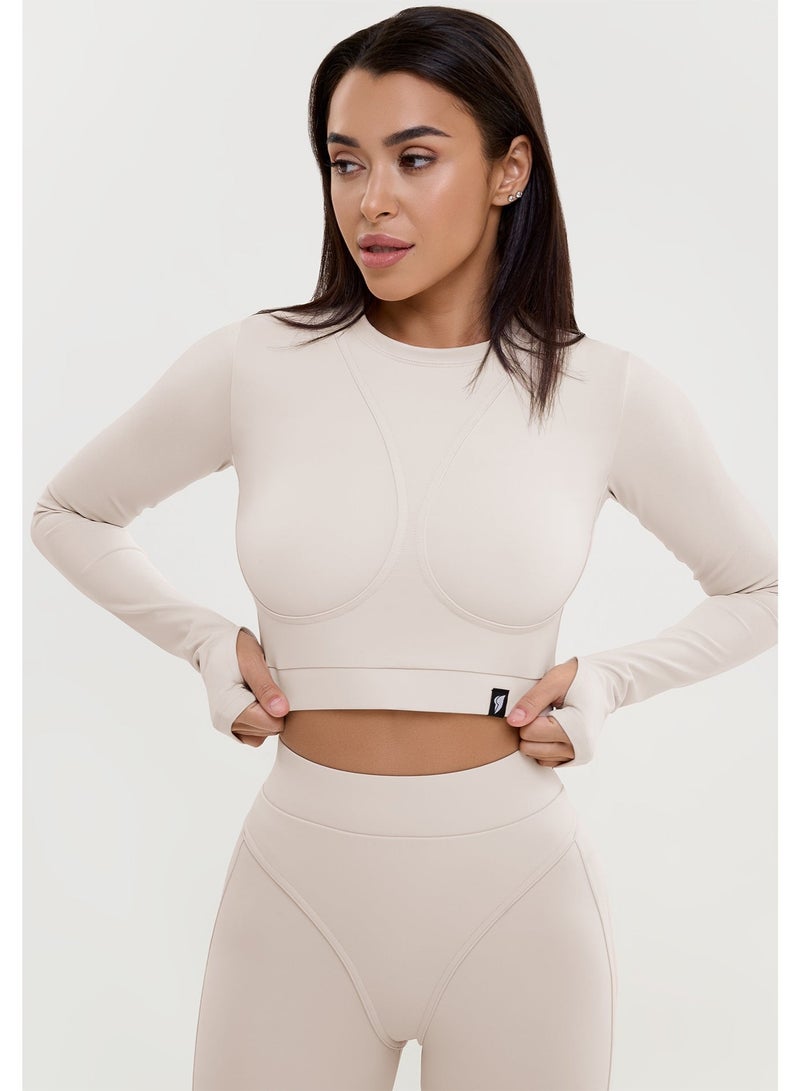 Bona Fide Workout Tops for Women - Short/Long Sleeve Compression Shirt - Breathable Tight Crop Top for Gym, Running, Yoga - Image 3