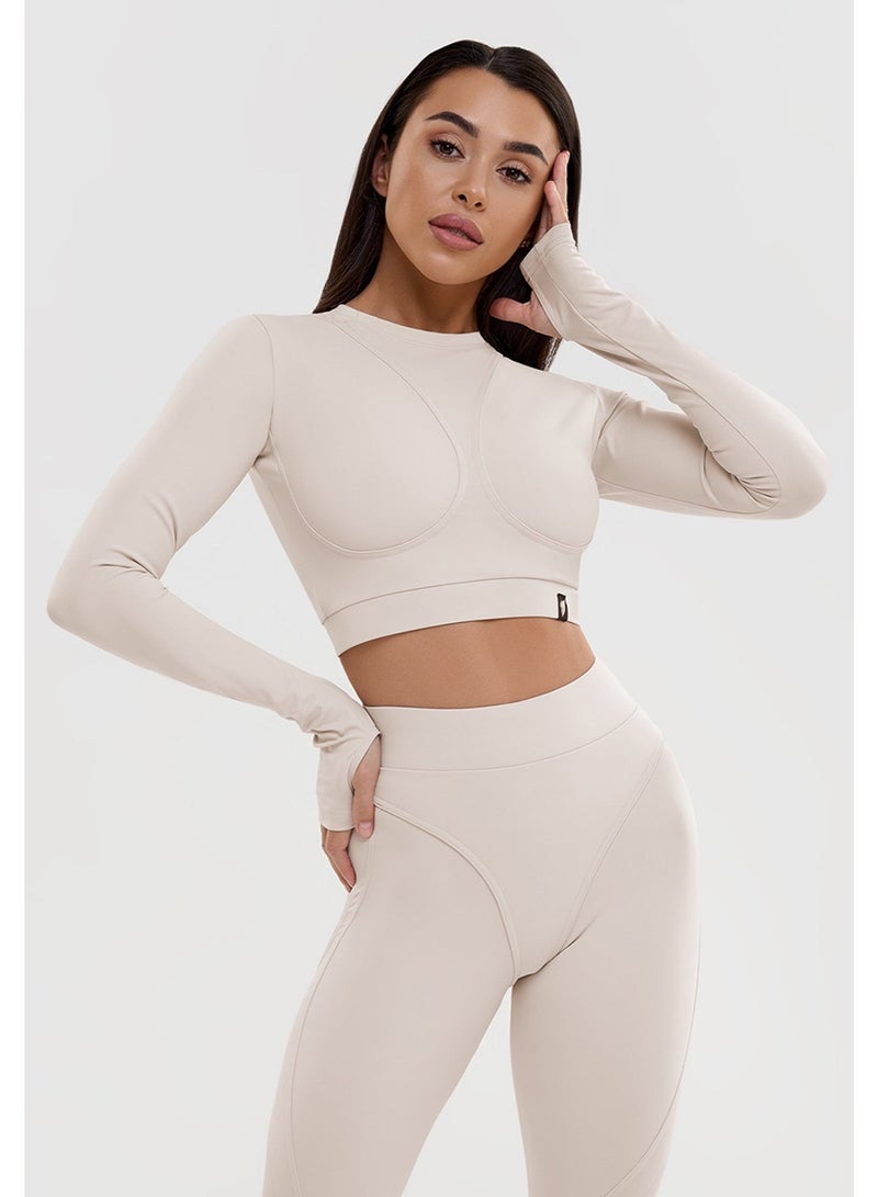 Bona Fide Workout Tops for Women - Short/Long Sleeve Compression Shirt - Breathable Tight Crop Top for Gym, Running, Yoga - Image 5