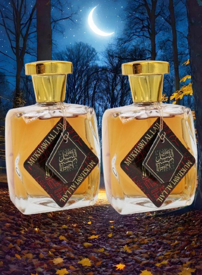 Al Maraseem 2 Pieces Mukhawi Al Lail Perfume 100ML - Image 1