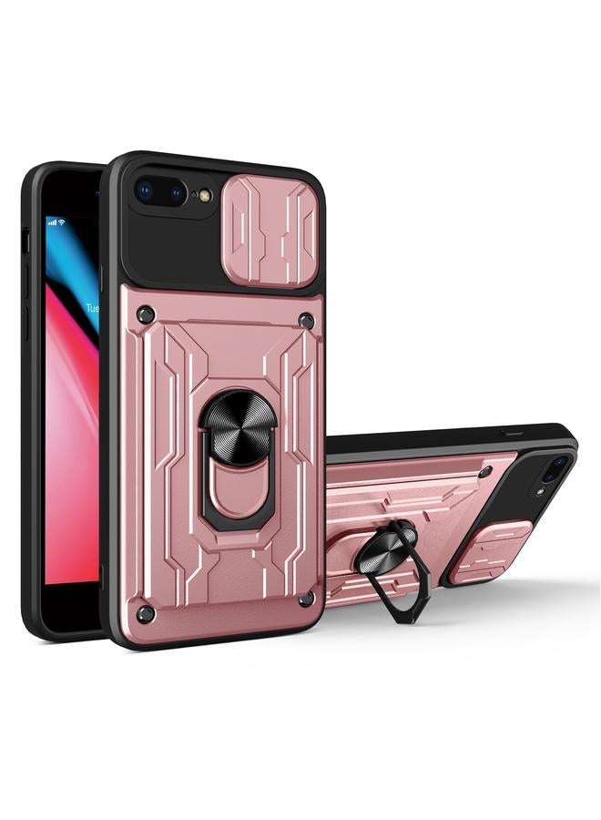 Sliding Camshield Card Phone Case For iPhone 7 Plus / 8 Plus