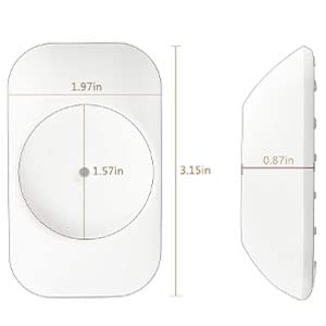 vmaisi Baby Gates Wall Pads (4 Pack) - Safety Indoor Gate Protector With Compact Wall Cups - Saves Trim & Paint - for Dog, Pet, Child, Kid - Pressure Mounted Walk Through Guard - Image 5