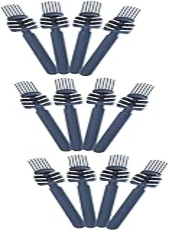FOMIYES FOMIYES 12 Pcs Comb Cleaning Brush Sponge Round Brush Brush Comb Brush Cleaner Comb Cleaner Tool Sponge for Mini Home Supplies Pbt Massage Comb 