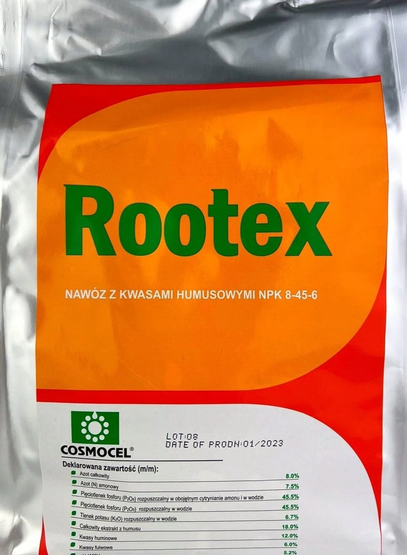 Generic ROOTEX® Nutrition 6N-46P-5K+TE+18OE 1Kg Essential Fertilizer For Plants  - Image 2