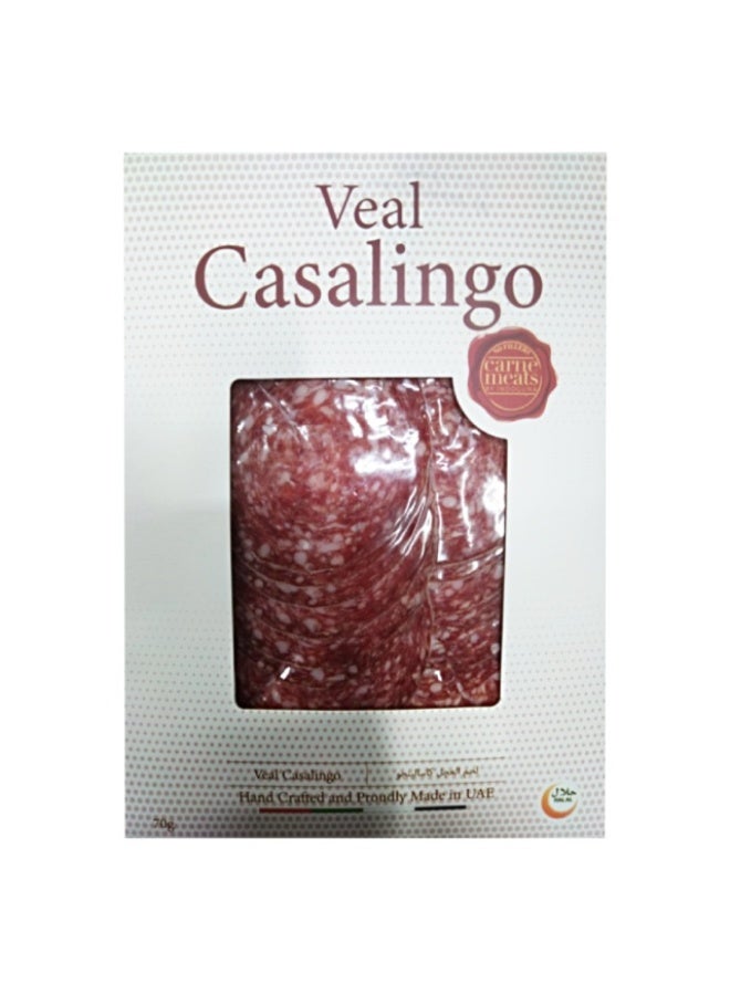 Veal Salami Casalingo Sliced - 70g