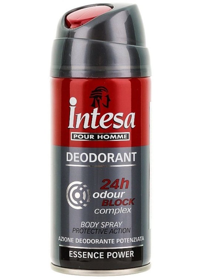 إنتيسا مزيل عرق برائحة قوية من إنتيسا سيلفر إسنس باور سبراي للجسم بحماية فعالة للرجال 150 مل - Image 1