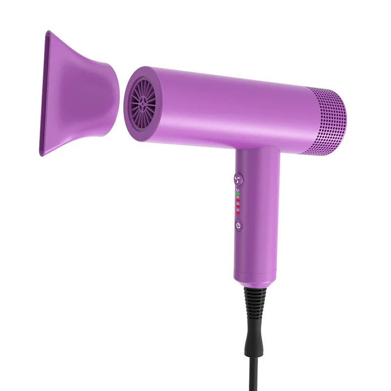 Bluejw Ionic Hair Dryer with Hot & Cool Air, Removable Nozzle & Diffuser, Low Noise Blow Dryer for Hair Care - Image 1