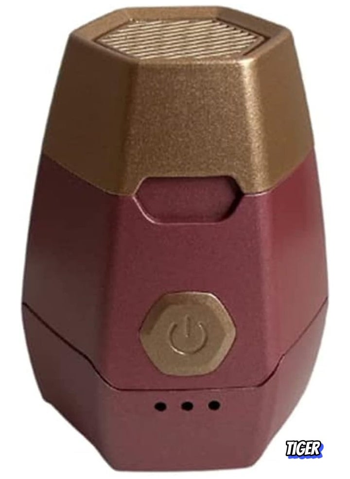 TIGER Well-Designed Aroma Diffuser – Electronic Incense Burner, Portable Smart Diffuser for Car & Home, Safe and Intimate, Rose Gold Finish, Perfect for Relaxation, Fresh Air, and Stress Relief  - Image 1