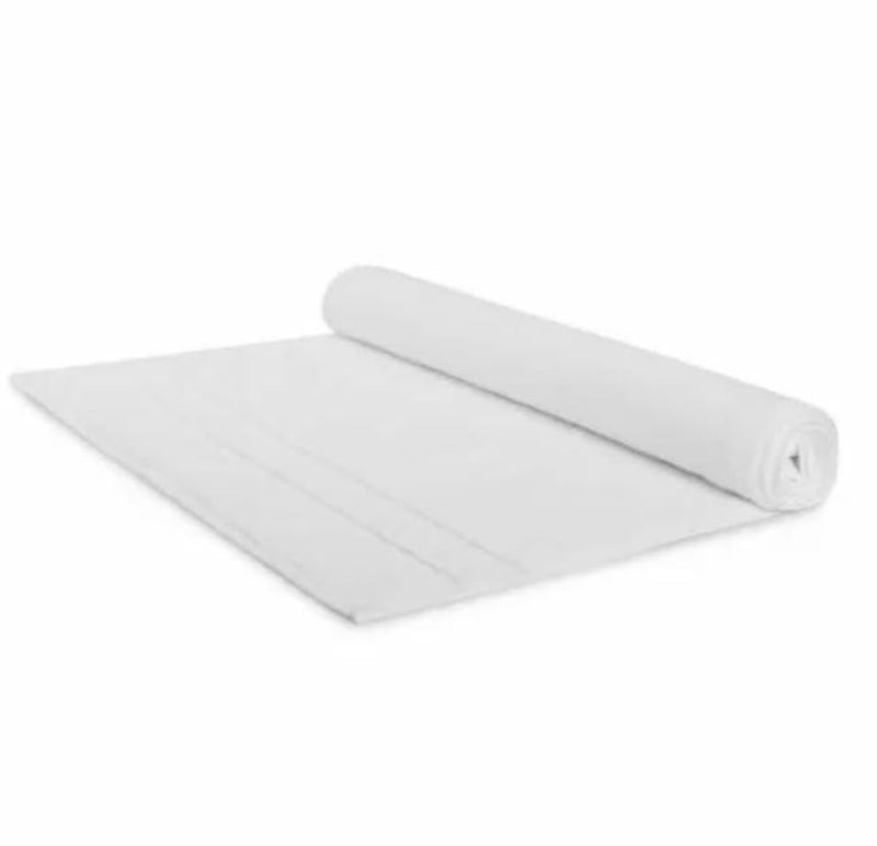 Eddika Bamboo Bath Towel Highly Absorbent Super Soft for Men & Women Large Size 575 GSM (75 X 140 cm) (White) - Image 4