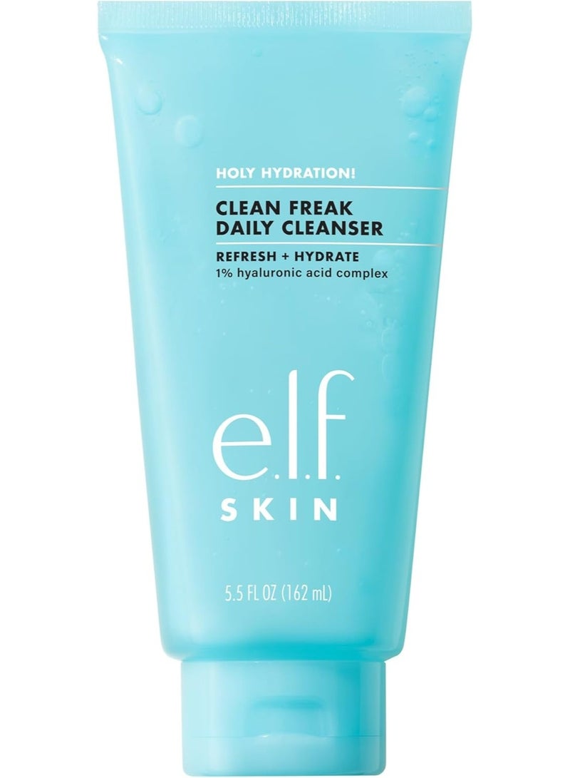 إلف SKIN Holy Hydration Clean Freak Daily Cleanser منظف لطيف مرطب للوجه مع حمض الهيالورونيك 162 مل - Image 1