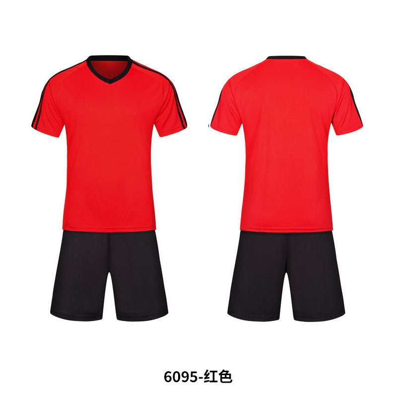 Special Offer Football Uniform Suit For Primary And Secondary School Students Training Competition Team Uniform Printed Number Breathable Quick-Drying Football Uniform - Image 1