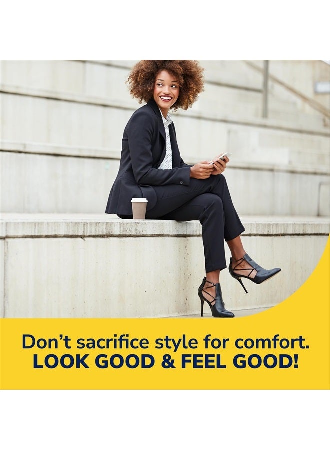 Dr. Scholl's Love Your Heels & Wedges 3/4 Length Insoles, All-Day Comfort for High Heeled Shoes, Relieve & Prevent Shoe Discomfort, Absorbs Shock, Arch Support, No-Show Discreet Insert, 1 Pair  - Image 4
