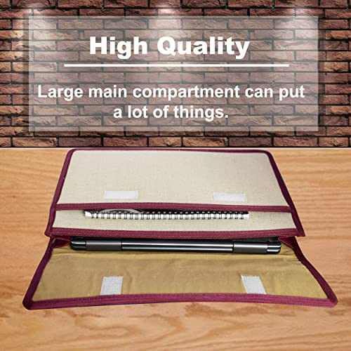 Shuban Eco-Friendly Jute Bag File Folders for Certificates and Important Documents Folder, Conference Folder, Document Organizer,Foolscap Size,(Style -1) - Image 4