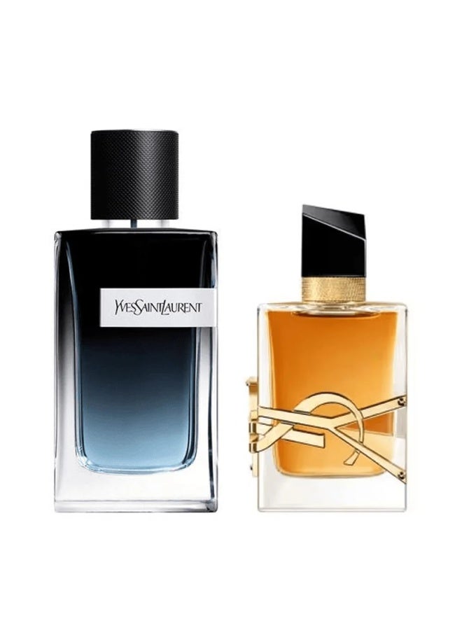 Perfume Gifts Saint Laurent fragrance collection: Y fragrance + Libre fragrance