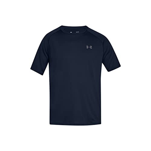 Under Armour Men's Tech 2.0 Short-Sleeve T-Shirt, Academy Blue (408)/Graphite, X-Small - Image 3