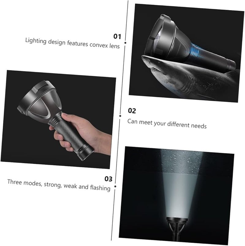 Aluminum Alloy USB Rechargeable LED Headlamp for Camping Hiking Emergency Outdoor - Image 3