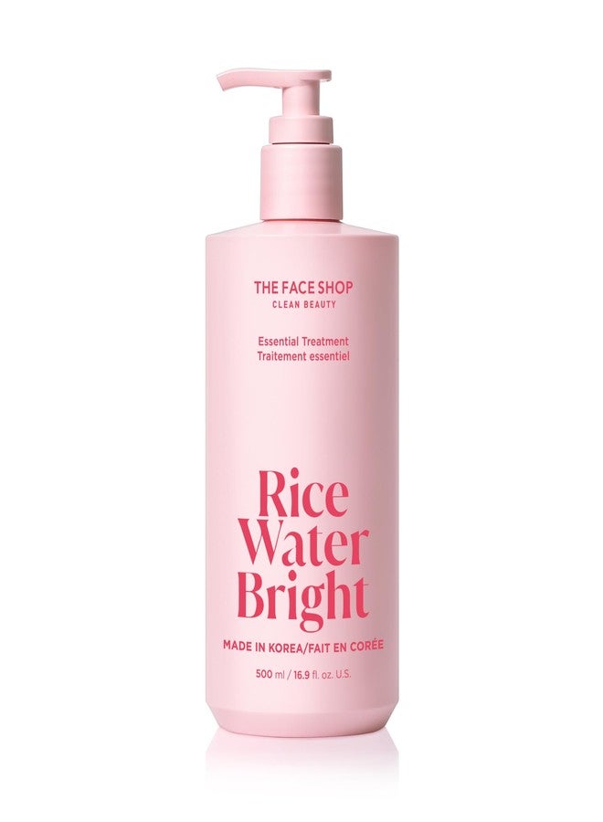 The Face Shop Rice Water Bright Essential Treatment, Rice Protein Conditioner with Shea Butter for Dryness, Anti-Hair Loss, Korean Treatment for Breakage & Split Ends, Breakage Control, Sulfate Free - Image 1