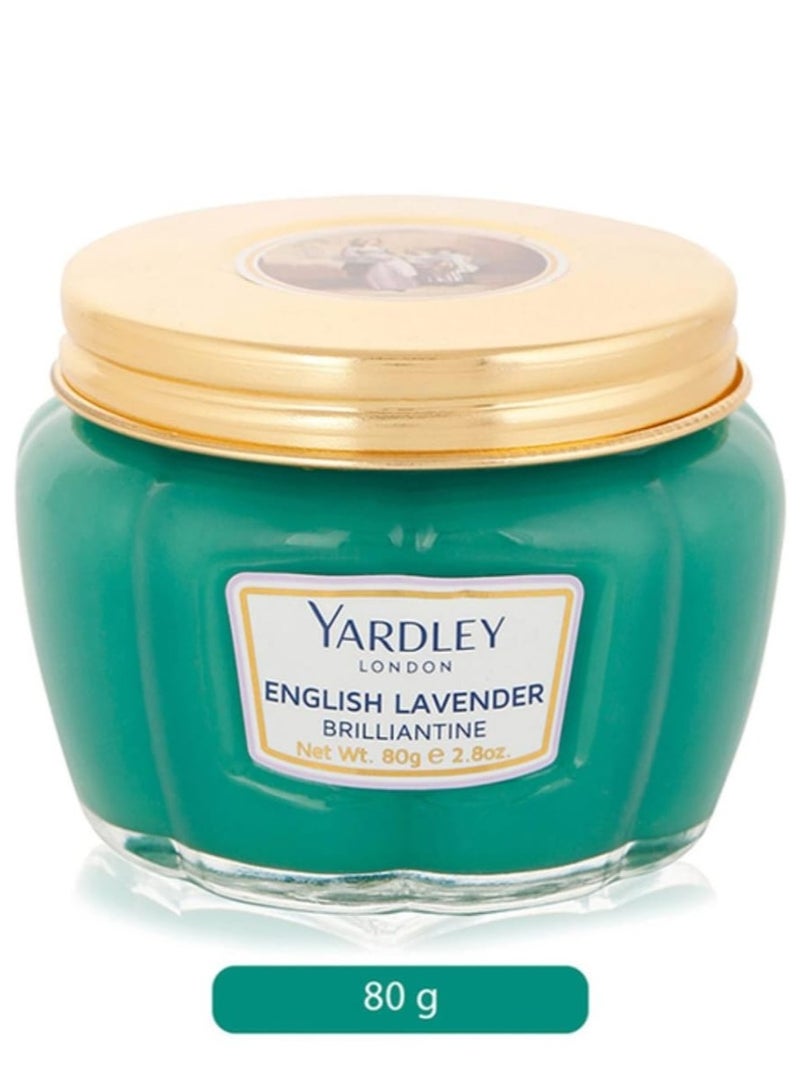 Yardley English Lavender Brilliantine Hair Cream 80grams